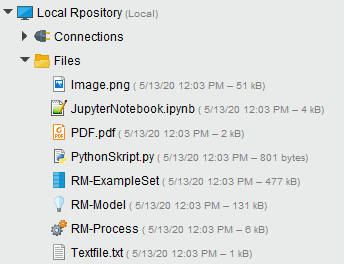 project with files